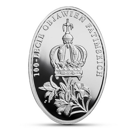 10 złotych - 100-lecie objawień fatimskich
